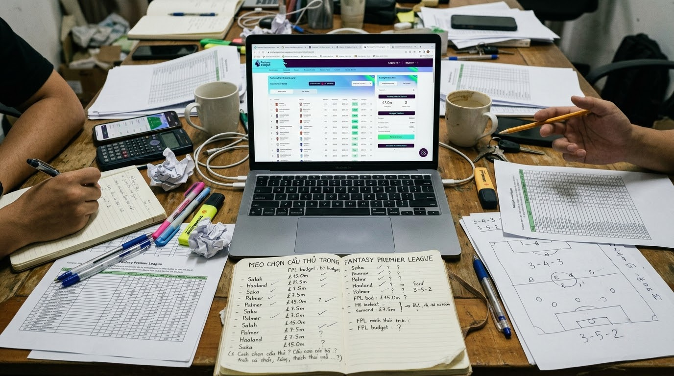 Mẹo chọn cầu thủ trong Fantasy Premier League